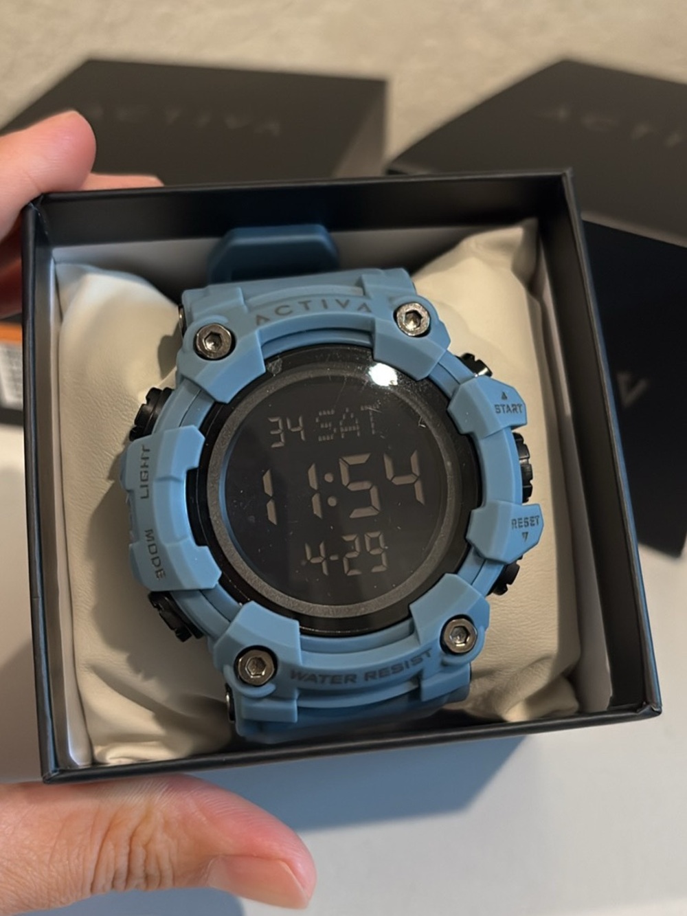 Activa Kadron X Invicta Digital Men's Watch - 53mm, Blue NWT